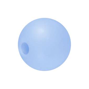 Acryl-Perle, 10 mm, hellblau hellblau