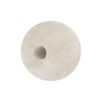 Holzperle (bleached Wood), 8mm, rund, natur-weiß bleached Wood, naturweiss