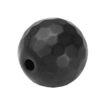 Hematit Perle, 10mm, schwarz matt 