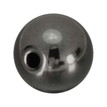 Hematit Perle, 12mm, grau 