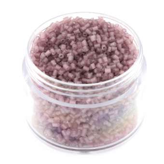 Delica, 20g, 6-kantig (hexagon), 1,5X1,2mm, lila frost violett