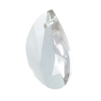 Anhänger, 28X18mm, Tropfen, hellblau-violett hellblau-violett