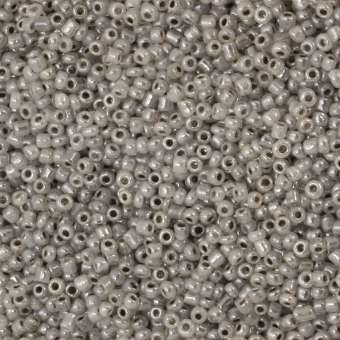 Rocailles, 50g, rund, 2mm, hellgrau ceylon hellgrau ceylon