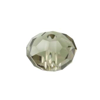 Glasschliffperle, briolette, 8X6mm, walnussbraun walnussbraun