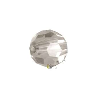 Glasschliffperle (10 Stück), rund, 4mm, walnussbraun walnussbraun