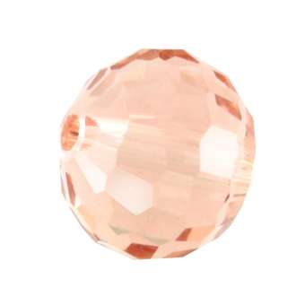 Glasschliffperle, Chessboard, 10mm, hellrosa hellrosa