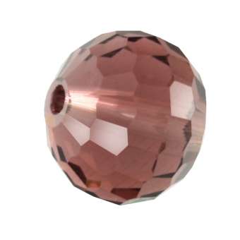 Glasschliffperle, Chessboard, 10mm, helllila helllila
