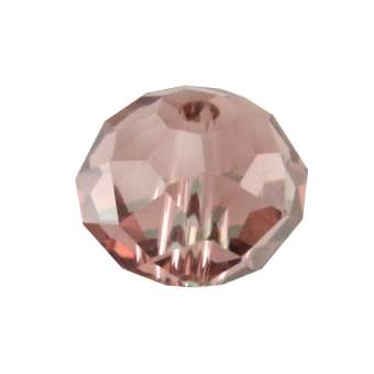 Glasschliffperle, briolette, 10X7mm, helllila helllila