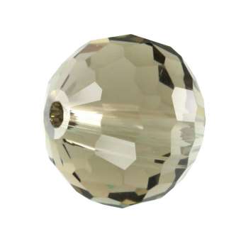 Glasschliffperle, Chessboard, 10mm, walnussbraun walnussbraun