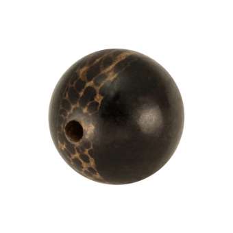 Palmwood & Tiger Ebony Wood, 8mm, rund, versch. Brauntöne 8mm Palm- / Tiger Ebony Wood