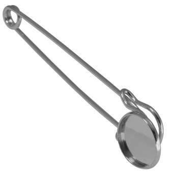 Anstecknadel für Ø 16 mm große Cabochons, silberfarben silber