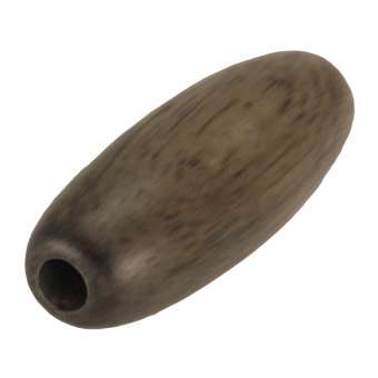 Holzperle (Grey Wood), 24X10mm, Zylinder, walnussbraun Grey Wood, walnussbraun