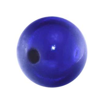 Magic / Miracle bead, 12mm, rund, royalblau royalblau