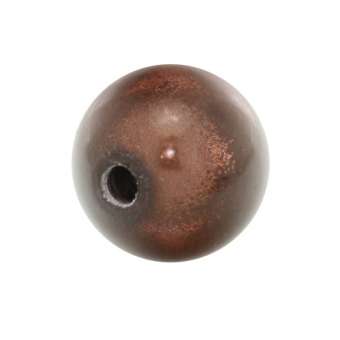 Magic / Miracle bead, 10mm, rund, mittelbraun mittelbraun