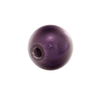 Magic / Miracle bead, 8mm, rund, lila lila