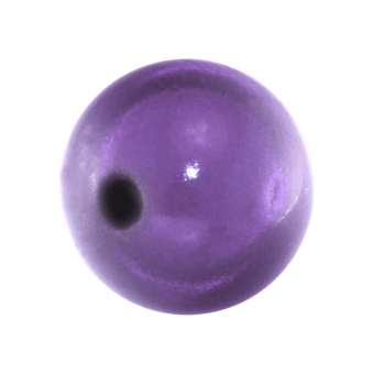 Magic / Miracle bead, 12mm, rund, lila lila