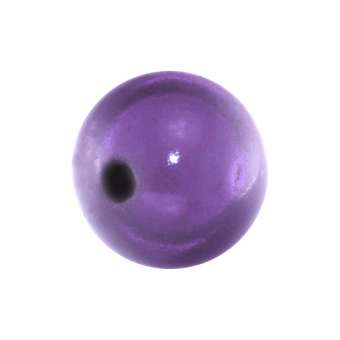 Magic / Miracle bead, 10mm, lila lila