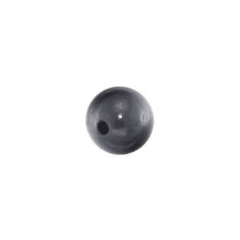 Magic / Miracle bead (10 Stück), 4mm, grau grau