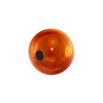 Magic / Miracle bead, 8mm, orange orange