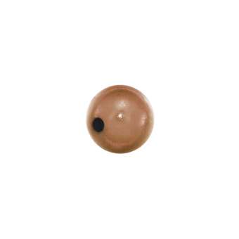 Magic / Miracle bead (10 Stück), 4mm, hellbraun hellbraun