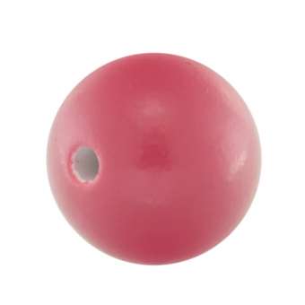 Kunststoffperle, 12mm, rund, dunkelpink dunkelpink