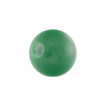 Kunststoffperle, 8mm, rund, dunkelgrün dunkel grün
