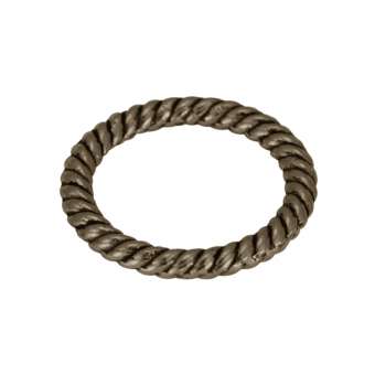 Zierring, Metall, 13mm, bronzefarben bronzefarben
