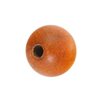 Holzperle (Red Wood), 6mm, rund, honigfarben Red Wood, honigfarben