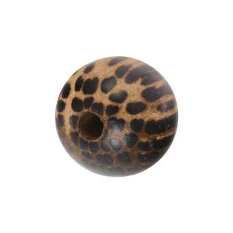 Holzperle (Old Palmwood), 6mm, rund, braunen Old Palmwood, braunen