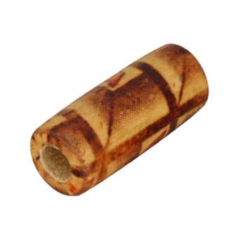 Holzperle, 20X8mm, hellbraun 