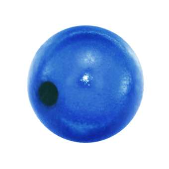 Magic / Miracle bead, 12mm, rund, blau blau
