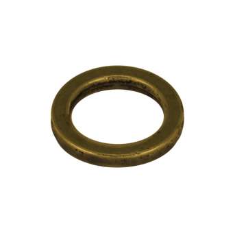 Zierring, Metall, 14mm, bronzefarben bronzefarben