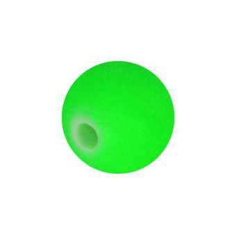 Neon-Perle, 8mm, neongrün neongrün