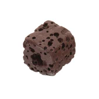 Lava, 9X8mm, Würfel, dunkelbraun dunkelbraun