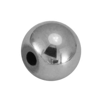 Hematite Perle, 8X8mm, Halbedelstein, silberfarben 