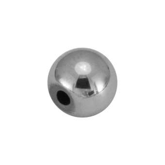 Hematite Perle, 4X4mm, Halbedelstein, silberfarben 