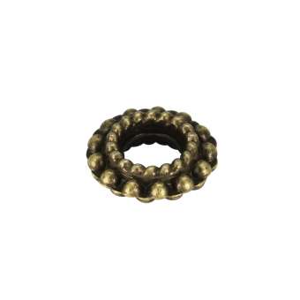 Metallspacer, 8mm, bronzefarben bronzefarben