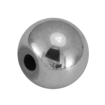 Hematite Perle, 10X10mm, Halbedelstein, silberfarben 