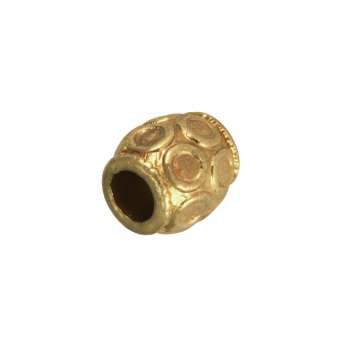 Metallperle, 6mm, goldfarben goldfarben