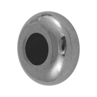 Hematit Perle, 15X8mm, silber silber