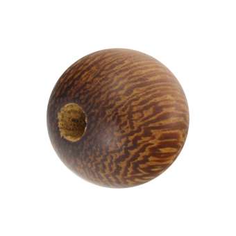 Holzperle (Madre De Cacao), 8mm, rund, mittelbraun Madre De Cacao, mittelbraun