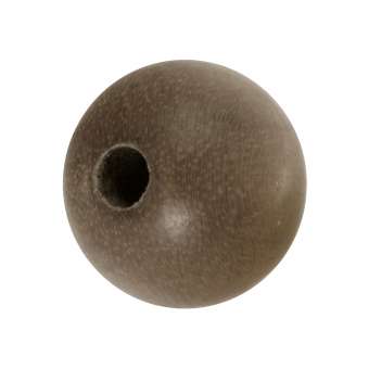 Holzperle (Grey Wood), 10mm, rund, walnussbraun Grey Wood, walnussbraun