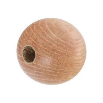 Holzperle (Rosewood), 10mm, rund, hellbraun Rosewood, hellbraun