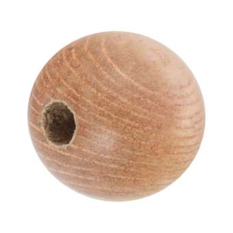 Holzperle (Rosewood), 12mm, rund, hellbraun Rosewood, hellbraun