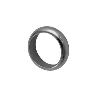 Silder, 7 mm, Loch-Ø 5 mm, Metall, silberfarben 