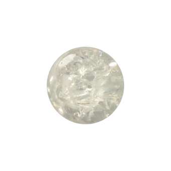 Kristallperle aus Glas, 4mm, transparent transparent