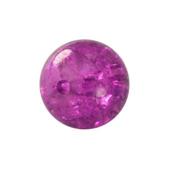 Kristallperle aus Glas, 6mm, lila farben lila farben