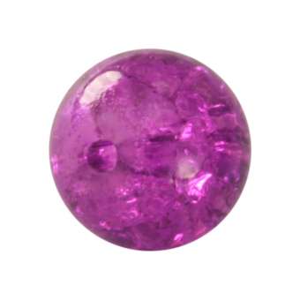 Kristallperle aus Glas, 10mm, lila farben lila farben