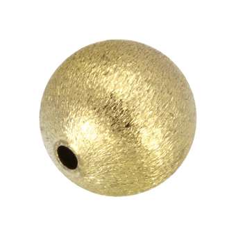 Metallperle, 12mm, goldfarben goldfarben