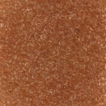Rocailles, 50g, rund, 2mm, hellrosa transparent hellrosa transparent